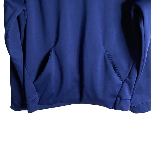 Nike Men's Blue Therma Pullover Sweatshirt Hoodie - Picture 3 of 9